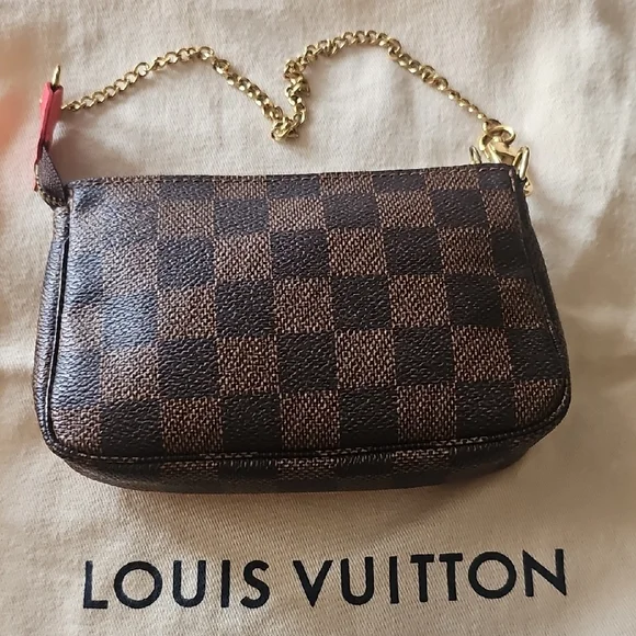 LV 2016 Damier Ebene Translantic Mini Pochette Accessories - Picture 2 of 7